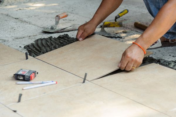 Porcelain Tile Floor