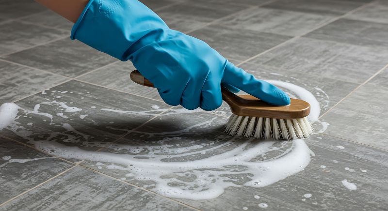 Bathroom Grout Cleaning